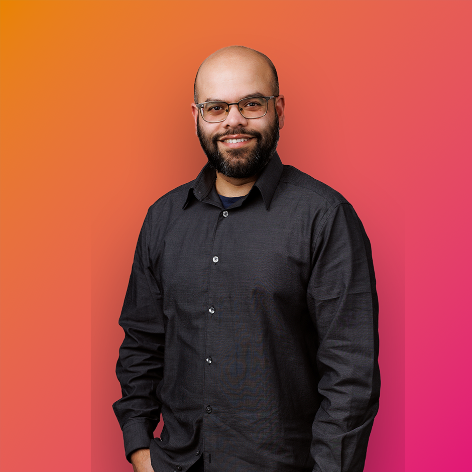 A headshot of Saif Begg