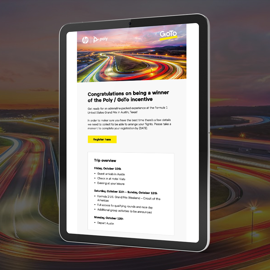 Incentive trips to reward Poly HP’s top-performing sales teams  Image