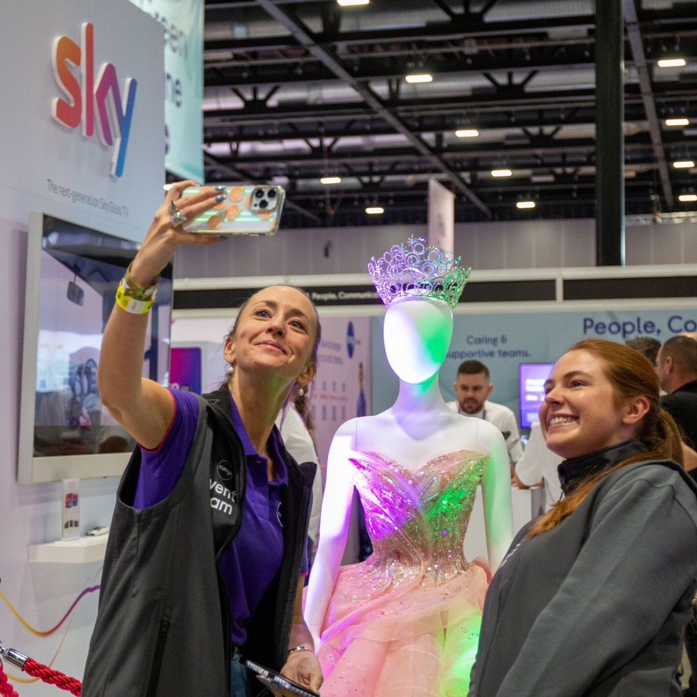 An exhibition stand for Sky generating Wicked engagement Image
