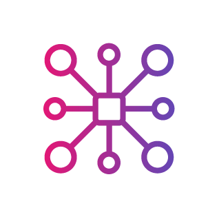 Channel icon - connected dots