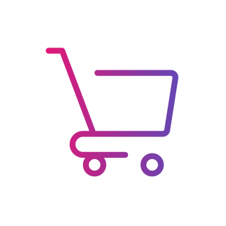 Retail icon - shopping trolley