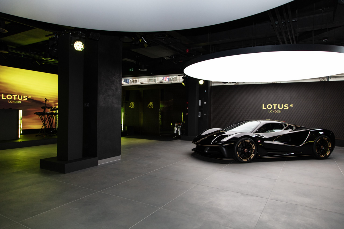 Launching Lotus' flagship London store Image